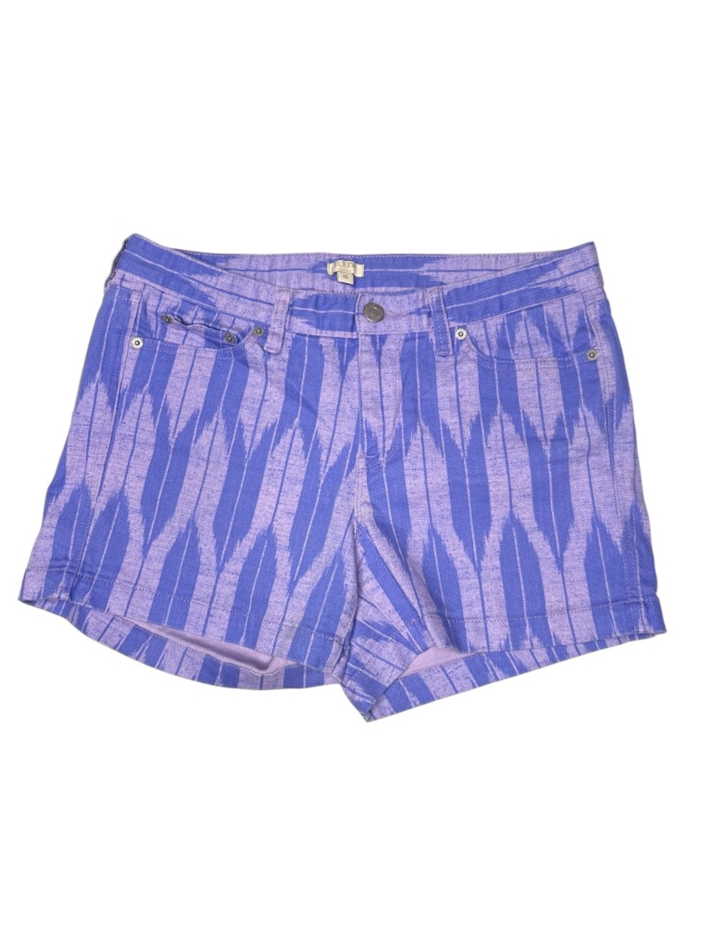 J Crew Purple Denim Jean Shorts